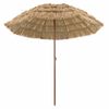 vidaXL Suncobran za plažu 205 x 205 x 210 cm Poliester i čelik