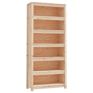 vidaXL Ormarić za knjige 80x35x183 cm od masivne borovine