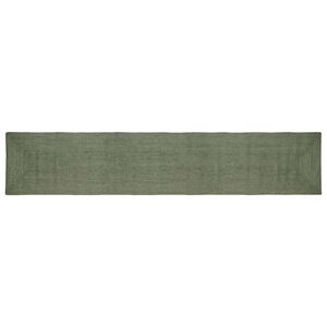 vidaXL Tepih za područje Maslinastozelena 60 x 400 cm Juta