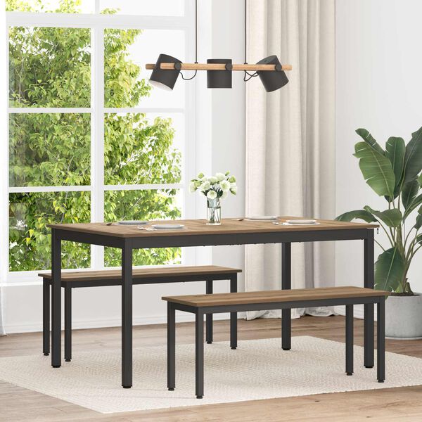 vidaXL Blagovaonski stolovi METAL