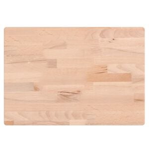 vidaXL Daska za rezanje 50x35x4 cm od masivne bukovine
