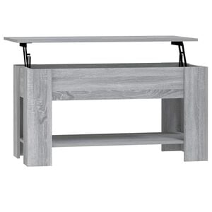 vidaXL Stolić za kavu boja hrasta 101 x 49 x 52 cm konstruirano drvo