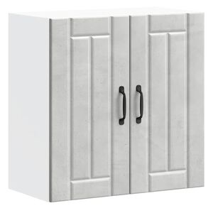 vidaXL Kuhinjski zidni ormarić Lucca boja betona konstruirano drvo