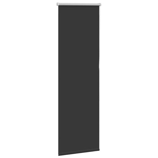 vidaXL Rolo zavjesa Blackout Black 40x175 cm &Scaron;irina tkanine 35,7 cm