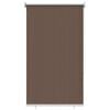 vidaXL Vanjska roleta 90% blokada UV zraka Sivosmeđa 100 x 230 cm HDPE