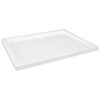 vidaXL Podloga za tu&scaron;iranje s točkicama bijela 90 x 70 x 4 cm ABS