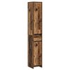 vidaXL Kupaonski ormar Staro drvo 30 x 33 x 190 cm Konstruirano drvo
