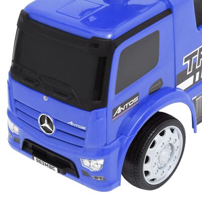 vidaXL Dječji automobil Mercedes-Benz kamion plavi