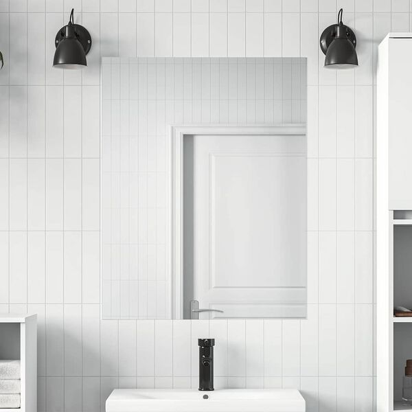 vidaXL Samoljepljiva ogledalna folija 60 x 200 cm 2 pcs Srebrno PET