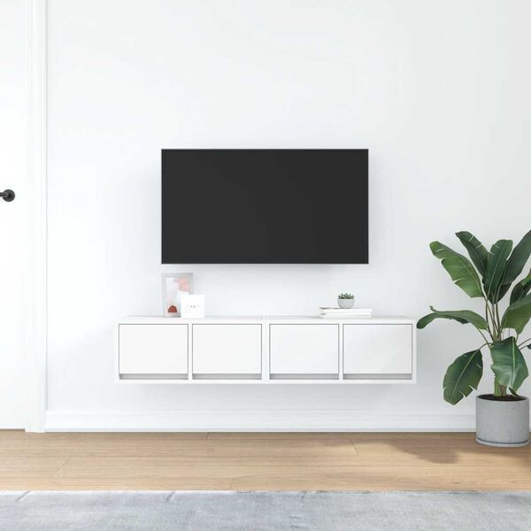 vidaXL TV ormarići 2 kom bijeli 60x31x25,5 cm konstruirano drvo