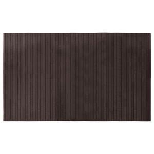 vidaXL Pravokutni tepih tamnosmeđi 60x100 cm bambus