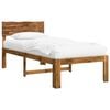 vidaXL Krevet s uzglavljem ROSTOCK Prirodna 75 x 190 cm