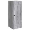 vidaXL Ormar za montažu na zid Siva Sonoma 33 x 34,5 x 90 cm