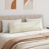 vidaXL Jastučići za sofu 2 pcs Krema 145 x 40 cm Kordura tekstil