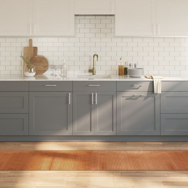 vidaXL Tepih pravokutni prirodni 60 x 400 cm od bambusa