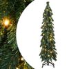 vidaXL Umjetno osvijetljeno božićno drvce sa 60 LED žarulja 120 cm