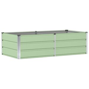vidaXL Sadilica Zelena 160 x 80 x 45 cm Čelik