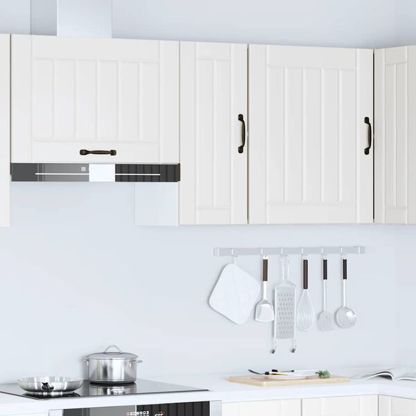 vidaXL Kuhinjski zidni ormarić Lucca bijeli konstruirano drvo