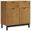 vidaXL Komoda FLAM 80 x 40 x 80 cm od masivne borovine