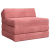 vidaXL Sofa na razvlačenje Ružičasta 200 x 70 x 10 cm Bar&scaron;un