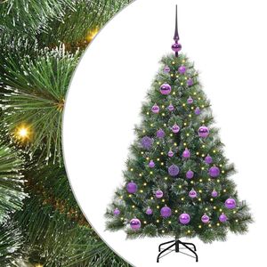 vidaXL Umjetno božićno drvce s stalakom Zelena 120 cm PE i PVC