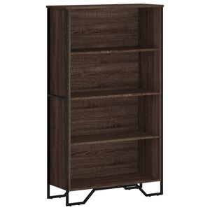 vidaXL Regal za knjige boja hrasta 80x31x137,5 cm konstruirano drvo
