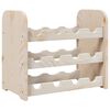 vidaXL Stalak za vino 43 x 25 x 37 cm od masivne borovine