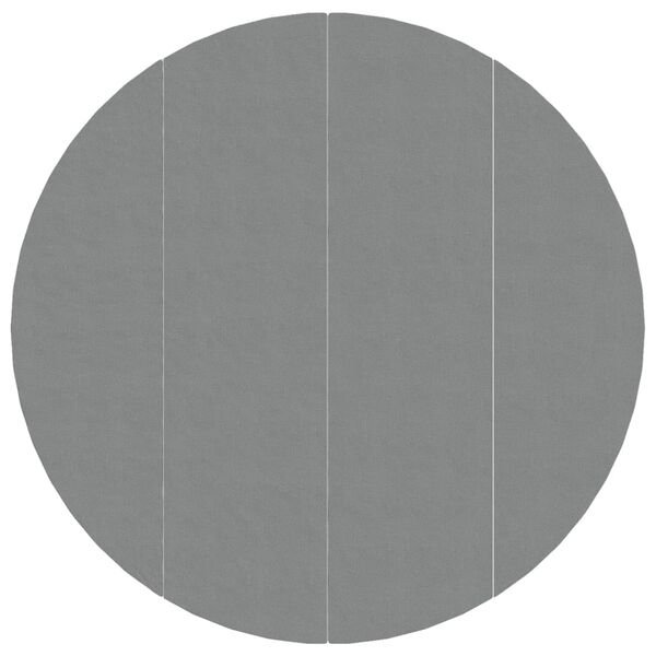 vidaXL Platno za tlo ispod bazena svjetlosivo Ø500 cm poliesterska