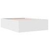 vidaXL Okvir za krevet bijeli 120 x 200 cm konstruirano drvo