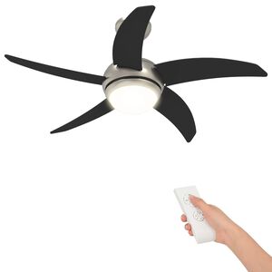 vidaXL Stropni ventilator sa svjetlom i daljinskim upravljačem
