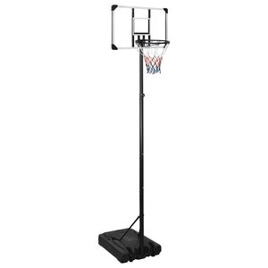vidaXL Ko&scaron;arka&scaron;ki stalak prozirni 280 - 350 cm polikarbonantni
