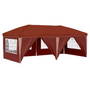 vidaXL Rastezljivi &scaron;ator za zabave 575 x 288 x 245 cm Terakota