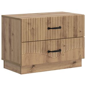 vidaXL Noćni ormar Hrast artisan 62 x 34,5 x 44,5 cm Konstruirano drvo