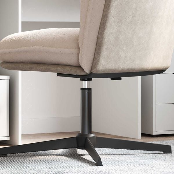 vidaXL Plinski cilindar za uredsku stolicu Crna 14 cm Željezo