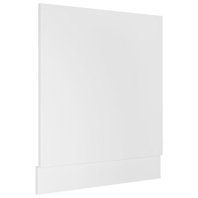 vidaXL Ploča za perilicu posuđa bijela 59,5 x 3 x 67 cm od iverice