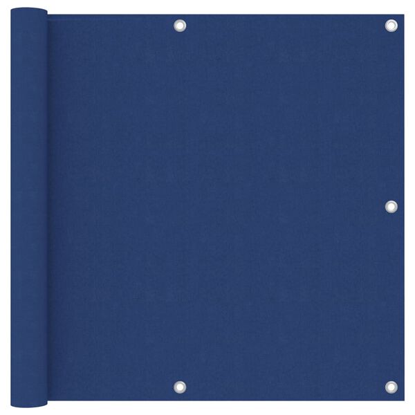 vidaXL Balkonski zastor plavi 90 x 300 cm od tkanine Oxford