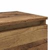 vidaXL Noćni ormar Staro drvo 40 x 35 x 50 cm Konstruirano drvo