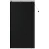 vidaXL Venecijanska roleta Crna 125 x 250 cm 35 mm