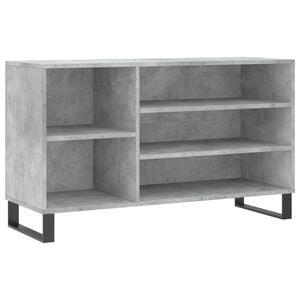 vidaXL Ormarić za cipele boja betona 102x36x60 cm konstruirano drvo