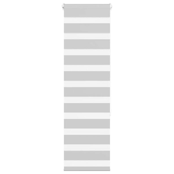 vidaXL Zavjesa zebra 45x150 cm &scaron;irina tkanine 40,9 cm poliester