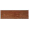 vidaXL Prozorska klupčica Smeđe drvo 160 x 40 x 4,5 cm PVC