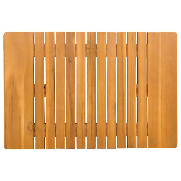 vidaXL Prostirka za kupanje Jednobojno Smeđa 59 x 40 cm boja drva