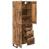 vidaXL Highboard Staro drvo 69,5 x 34 x 180 cm Konstruirano drvo