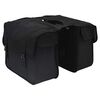 vidaXL Torba za bicikl Crna 40 x 18,5 x 35 cm Poliester