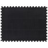 vidaXL Gumena podna pločica crna 12 mm 90 x 120 cm