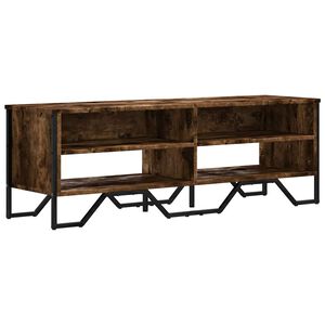 vidaXL TV ormarić boja dimljenog hrasta 122x34x41 cm konstruirano drvo