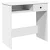 vidaXL Radni stol bijeli 80 x 40 x 75 cm od iverice