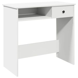 vidaXL Radni stol bijeli 80 x 40 x 75 cm od iverice