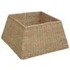 vidaXL Ogrlica za božićno drvce Smeđa 50 x 50 x 25 cm Morske cvjetnice