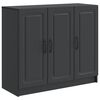 vidaXL Kreveta Crna 89 x 34,5 x 77 cm Konstruirano drvo